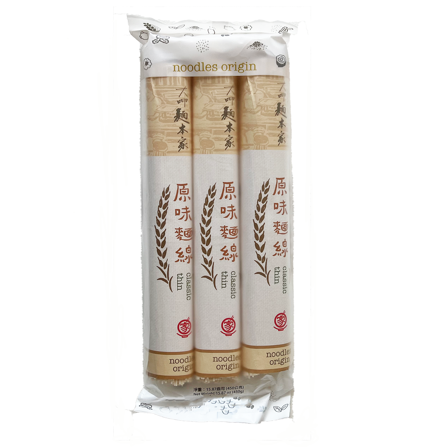 台湾そうめん プレーン 450g(150g×3束)|メンセン|台灣麵線|原味麵線