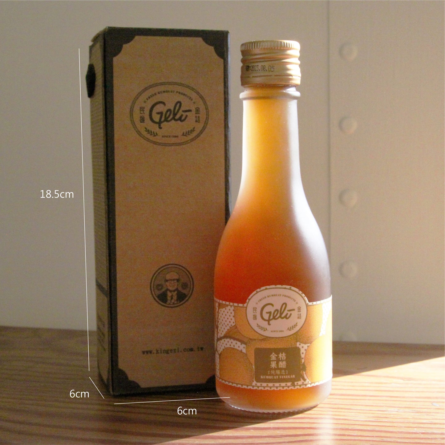 【民雄金桔 Geli】金桔フルーツビネガー 220g