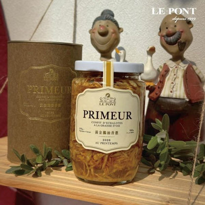 【LE PONT 樂朋】黄金鵝油香蔥 エシャロットコンフィ PRIMEUR 310g