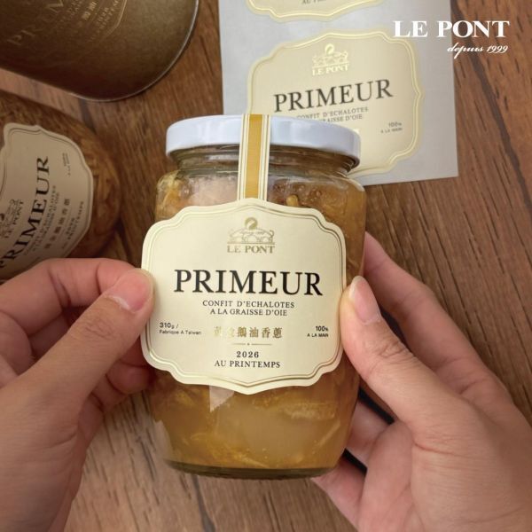 【LE PONT 樂朋】黄金鵝油香蔥 エシャロットコンフィ PRIMEUR 310g